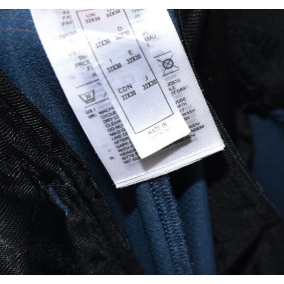 New Men's Adidas Pin Roll Golf Pant Academy 32x30 (32x27 actual) Navy Blue - Picture 7 of 11